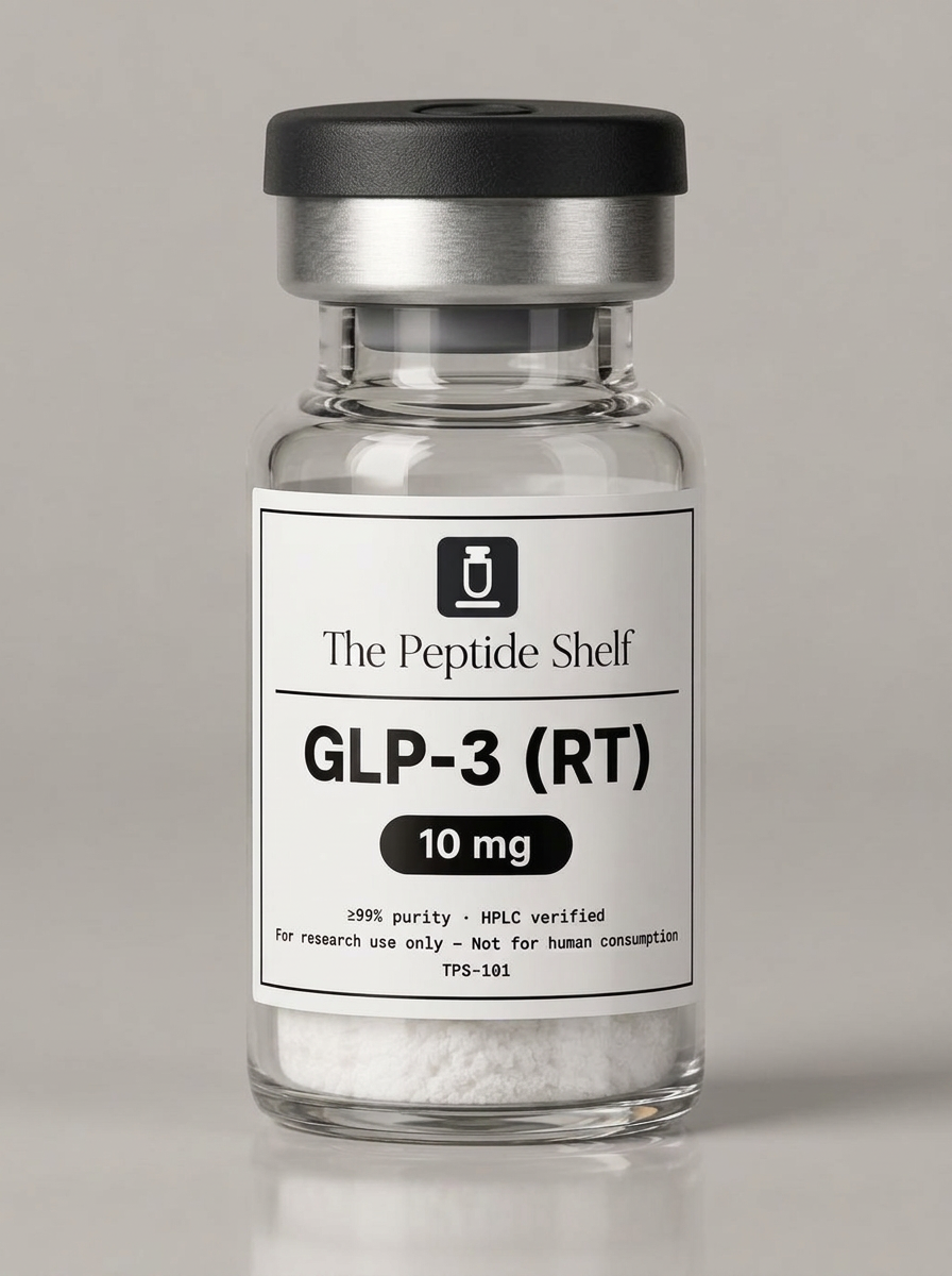 GLP-3 (RT) 10 mg vial — The Peptide Shelf
