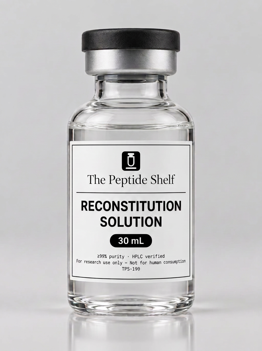 Reconstitution Solution 30 mL vial — The Peptide Shelf