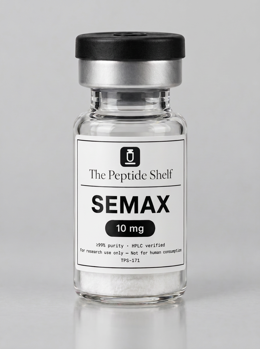 Semax 10 mg vial — The Peptide Shelf
